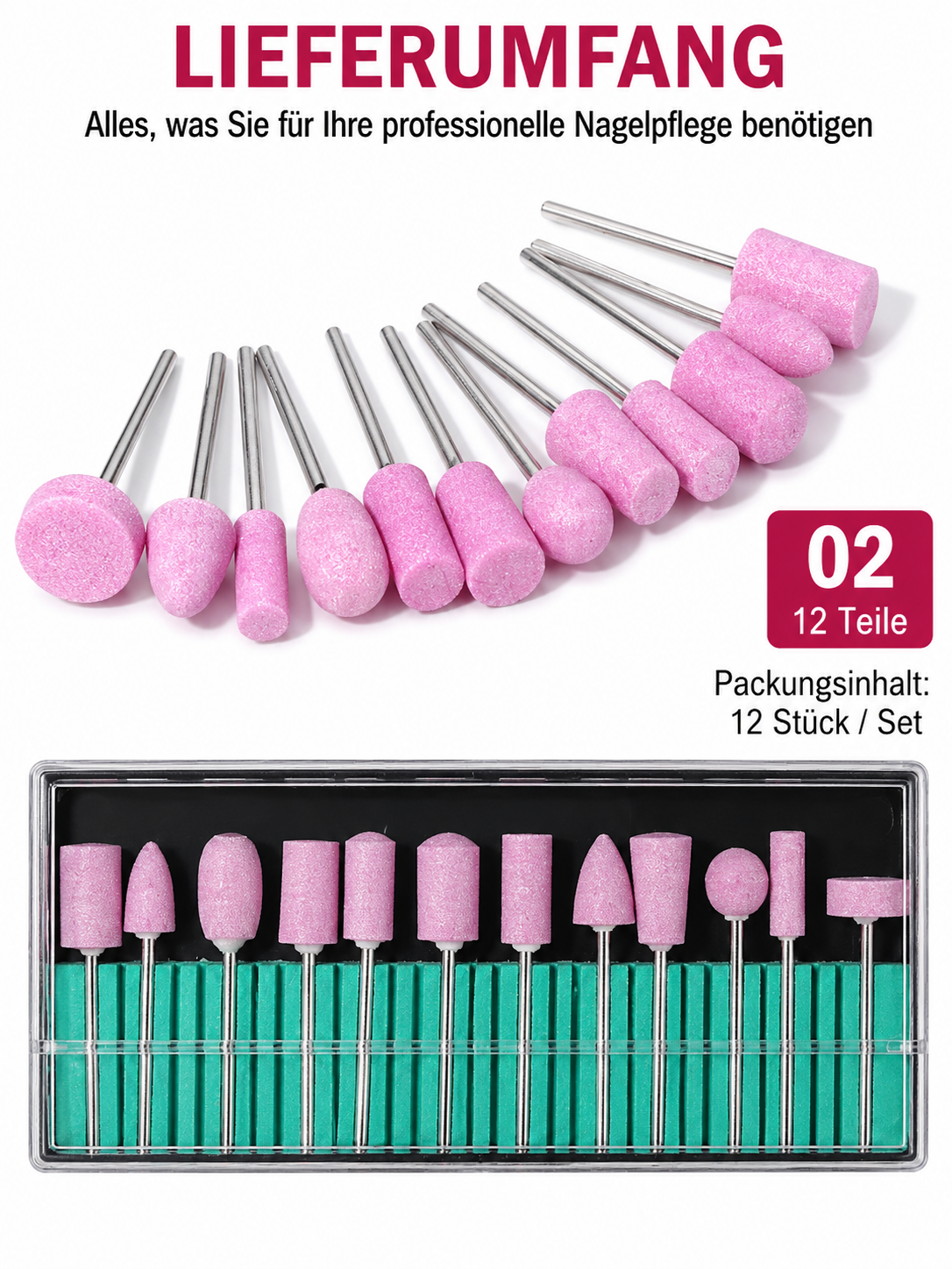 LULAA ProNails – Professionelles Elektrisches Nagelbohrer Set