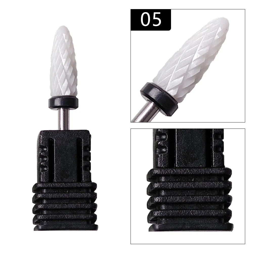 LULAA Elektrische Nagelbohrmaschine Set Pediküre Schleifgeräte Mühle für Maniküre Professionelles starkes Nagelpolierwerkzeug