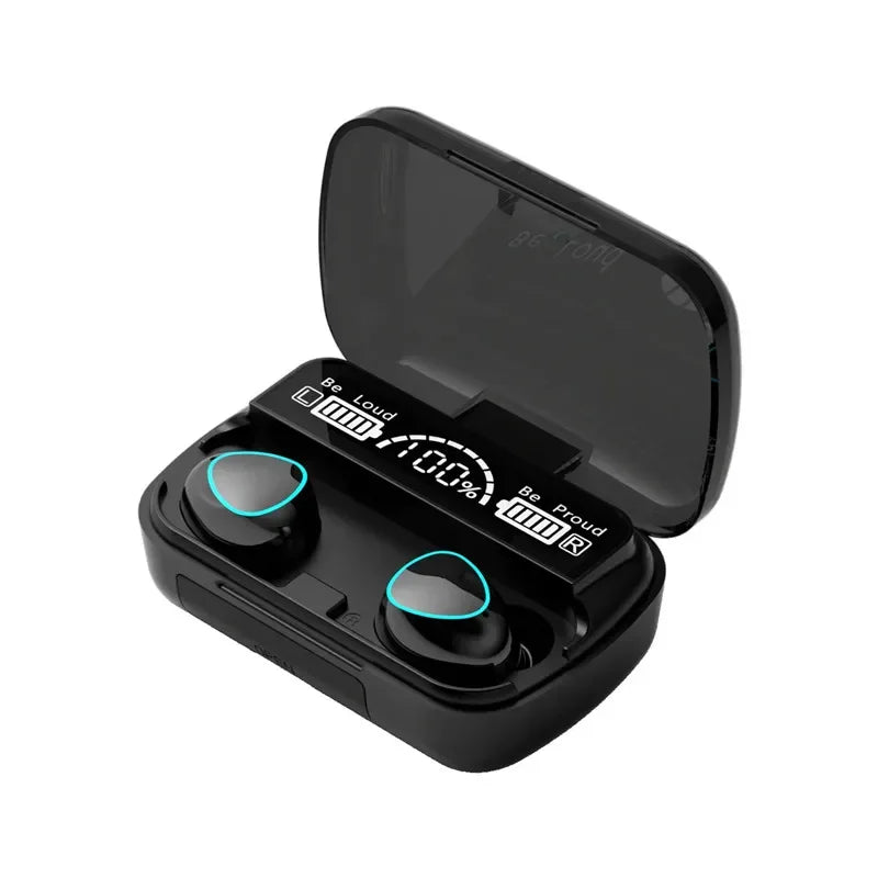 9D Bluetooth 5.1 Kopfhörer – Kabellose HiFi Earbuds mit Ladecase & IPX7 Wasserschutz