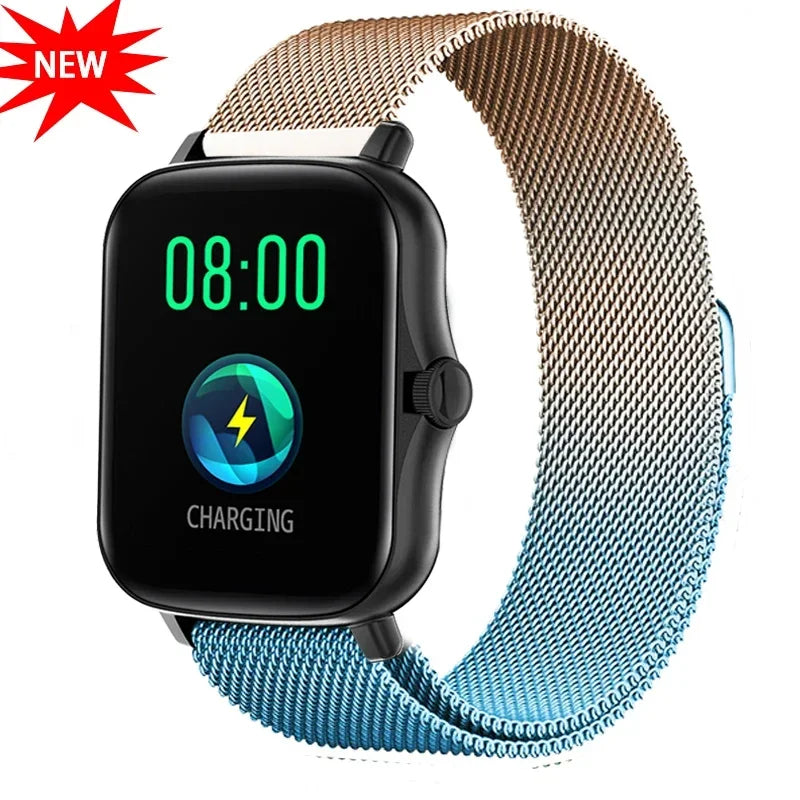 20mm Armband für Amazfit GTS 4/3/2e/Mini/Stratos 3/2 Metall Magnetschleife 22mm Uhrenarmband Amazfit Gtr 4/3/pro/2e/bip-u-s-lite